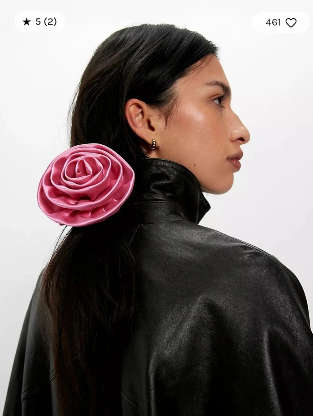 Free People, Thorns And Roses Pony, Pink/Red